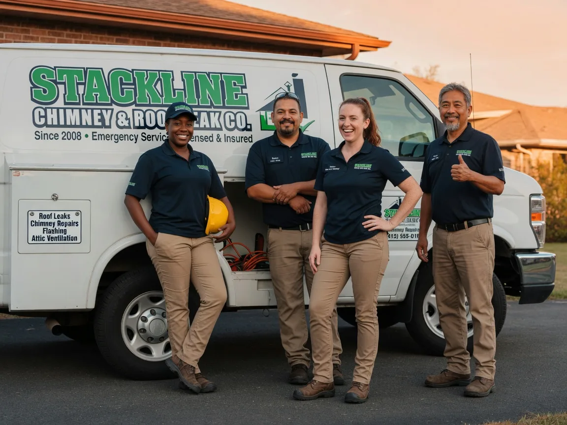 Chimney flashing repair company in Walnut, IA